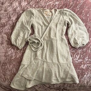 Anthropologie wrap dress, SP
